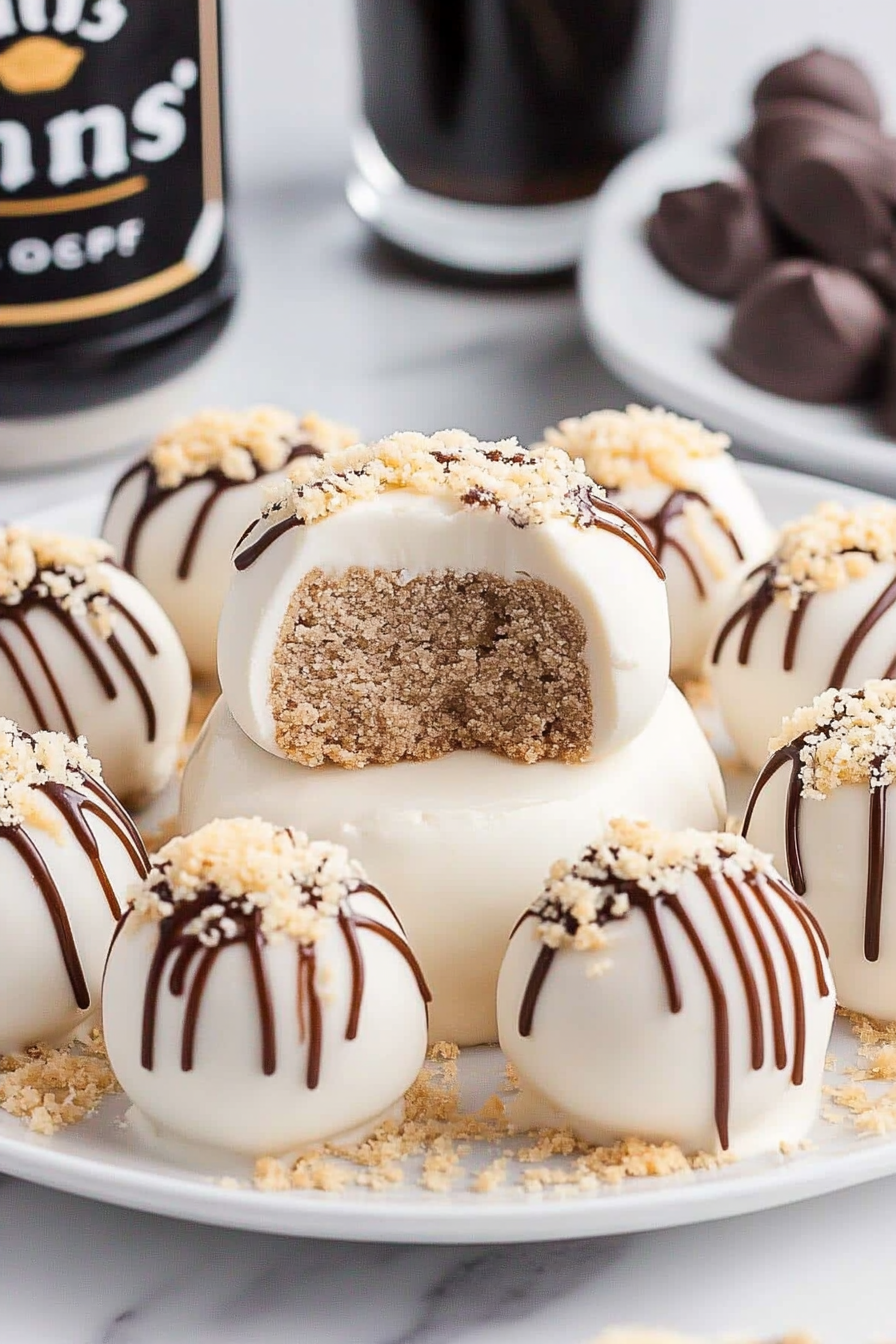 Baileys cheesecake balls