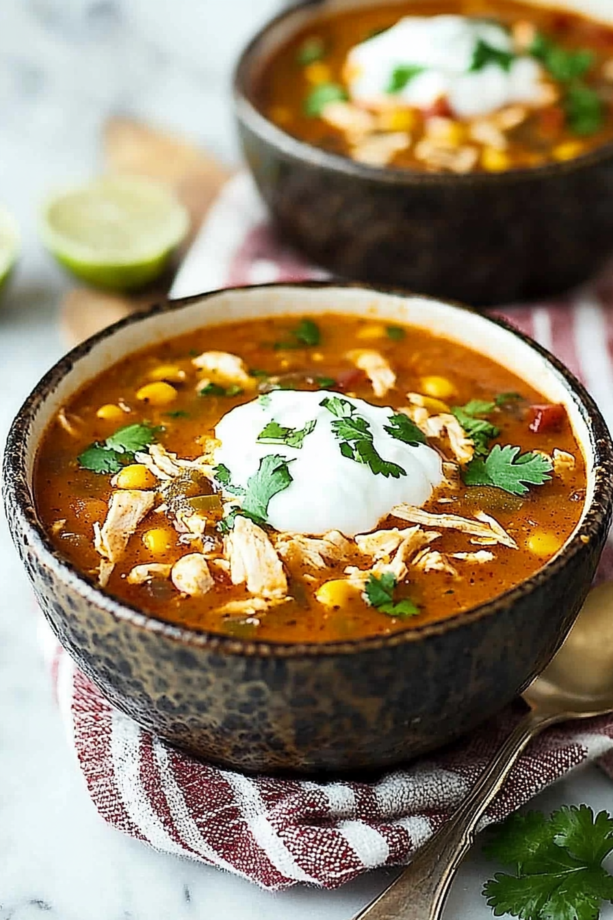 Chicken Enchilada Soup
