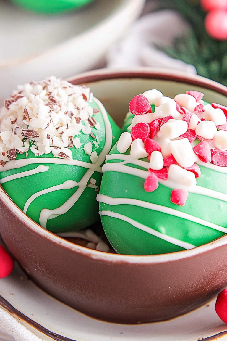 Grinch hot chocolate