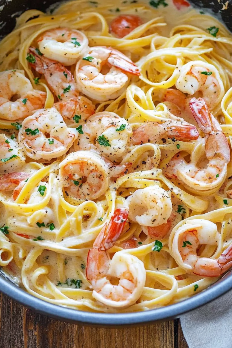 Seafood Alfredo