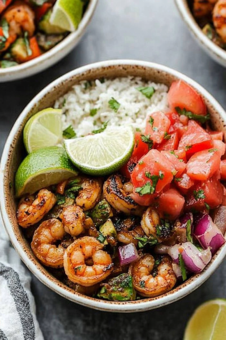 Shrimp Fajita Bowls
