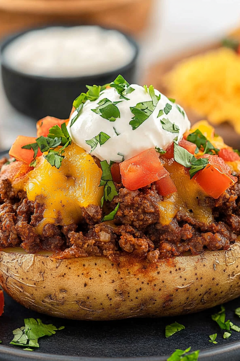 Taco potato recipe
