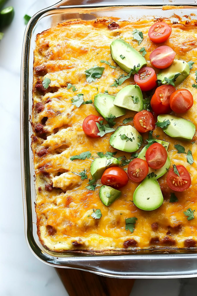 Tex Mex Breakfast Casserole