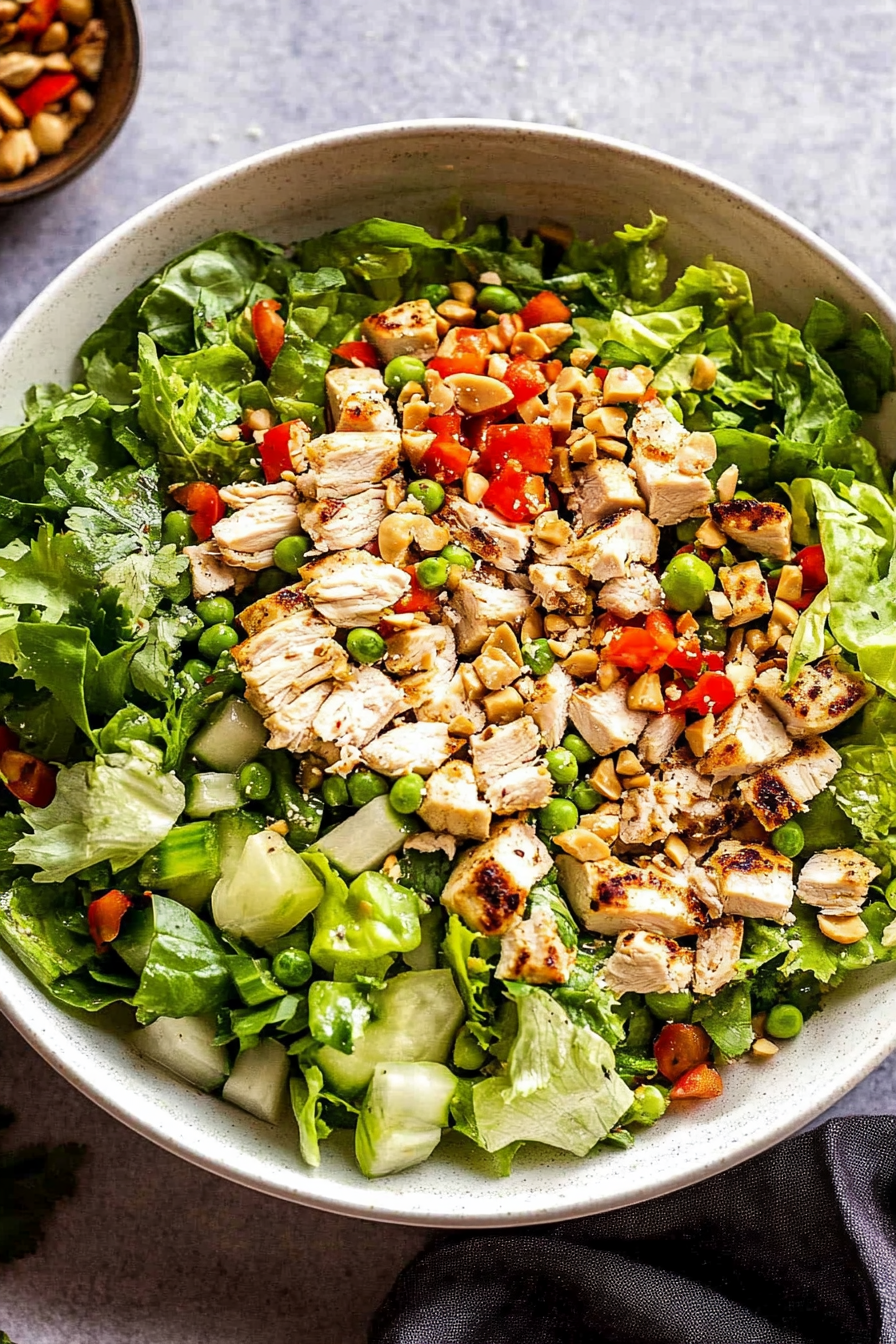 Thai chicken salad