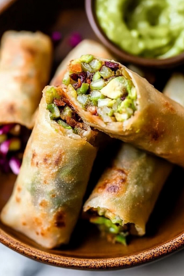 avocado egg rolls