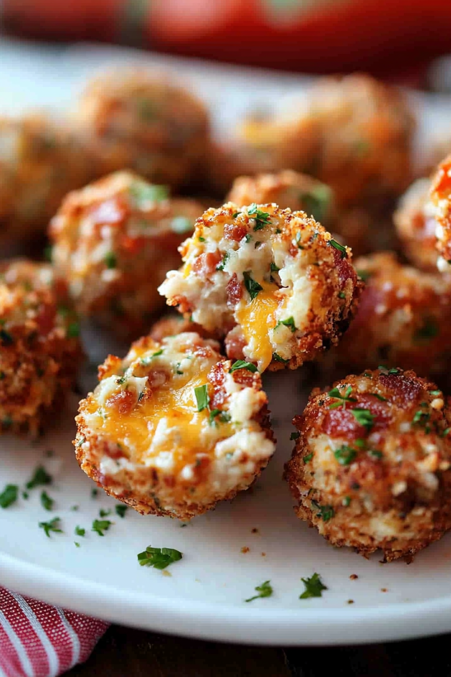 bacon cheese bites