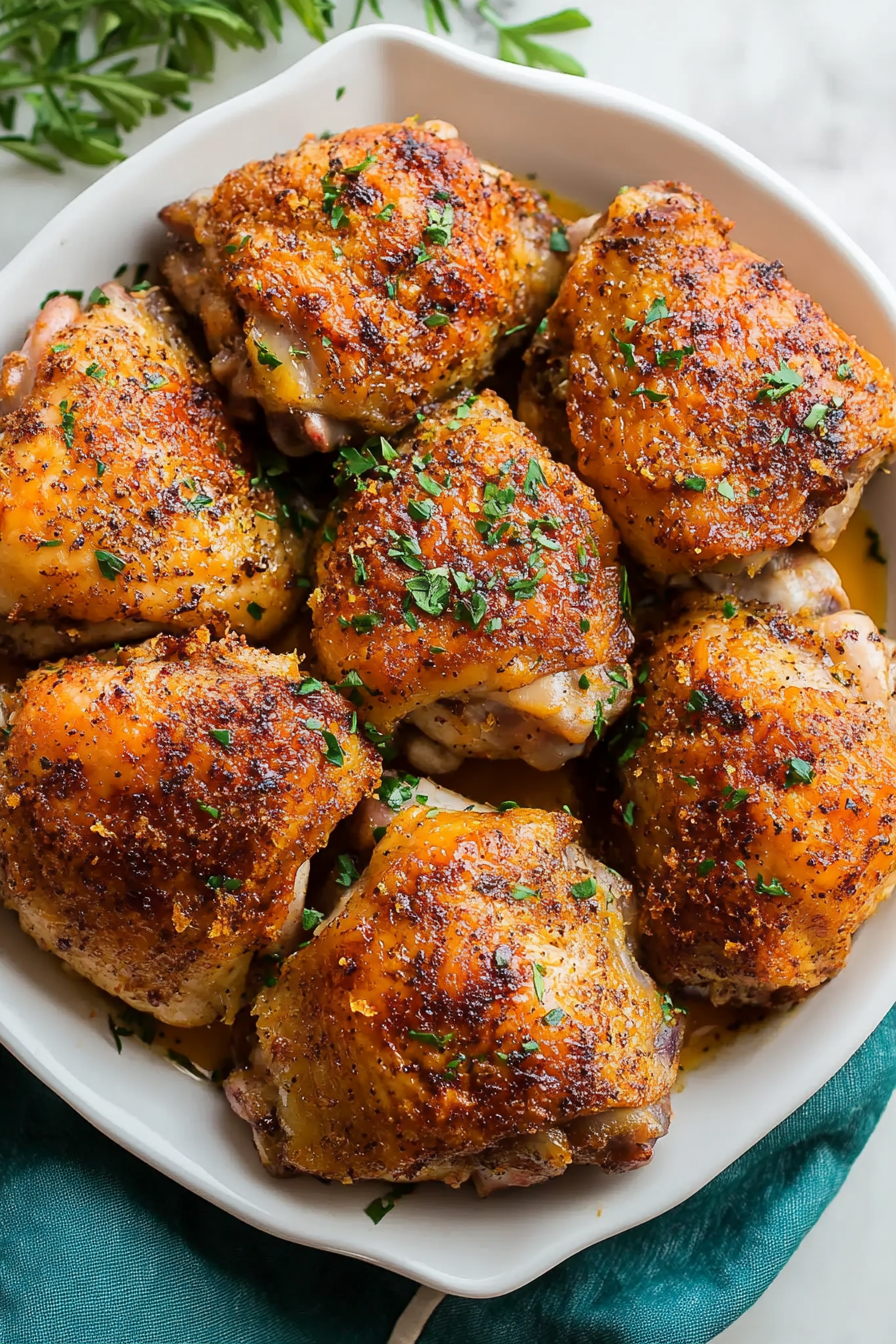 baked chicken thighs