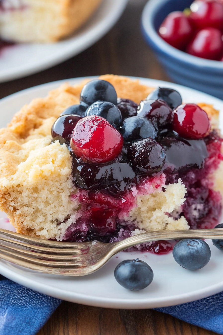 berry cherry cake