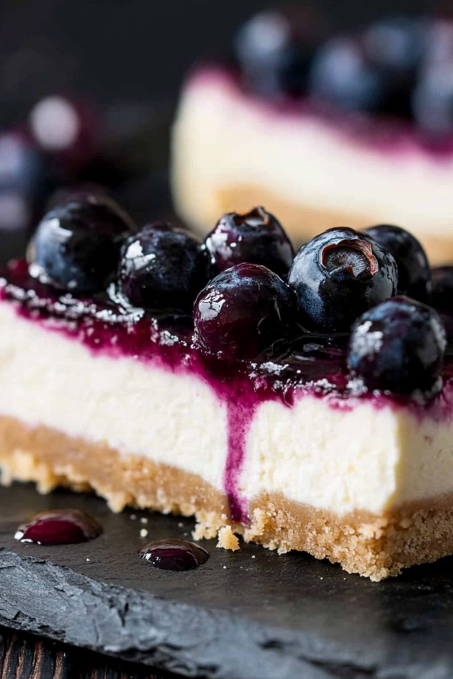 blueberry cheesecake