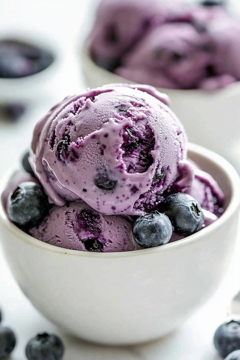 blueberry ice cream