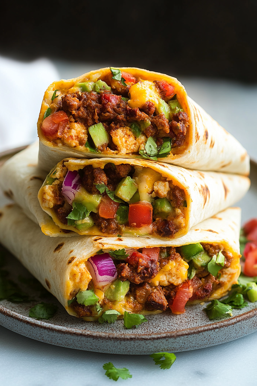 breakfast burritos