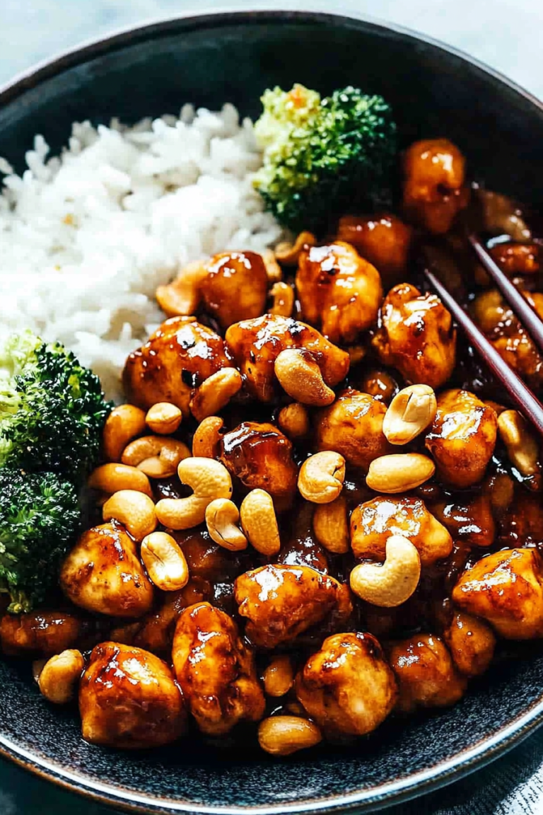 cashew chicken stir fry