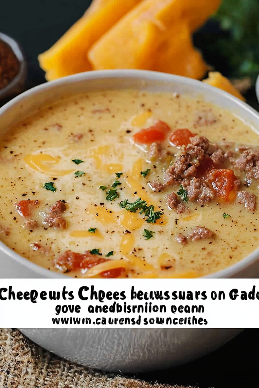 cheeseburger soup