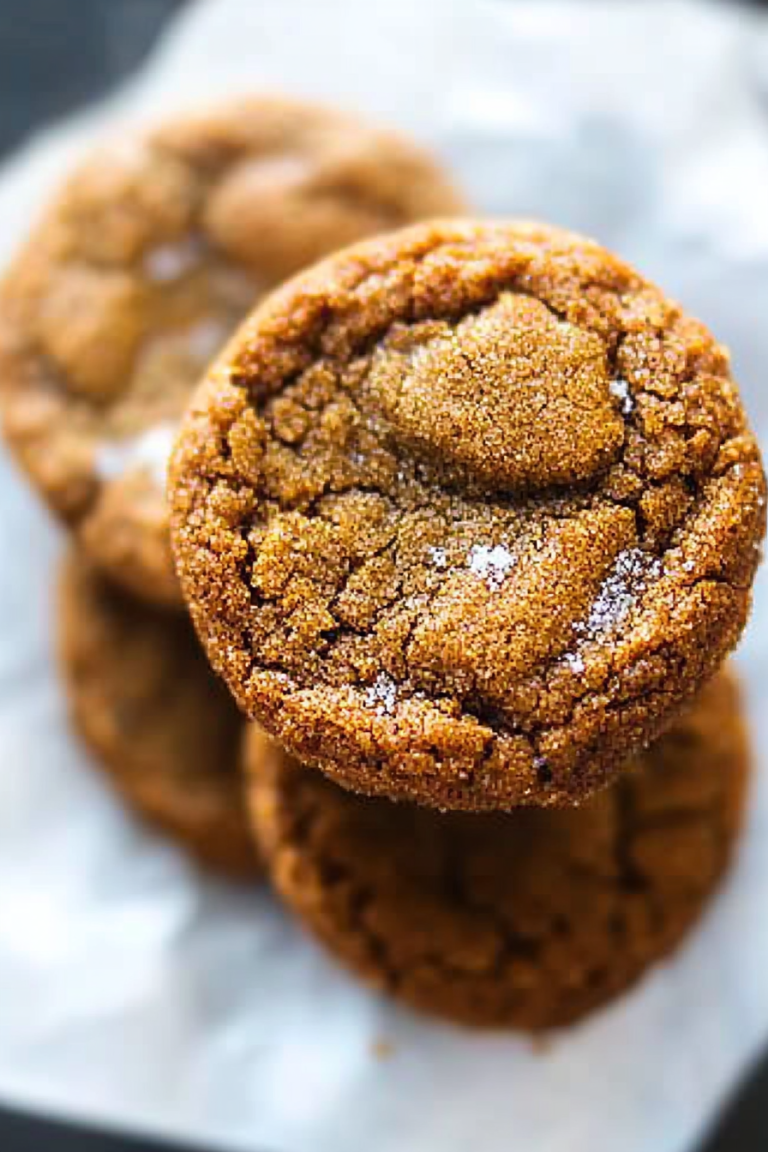 chewy gingersnap cookies