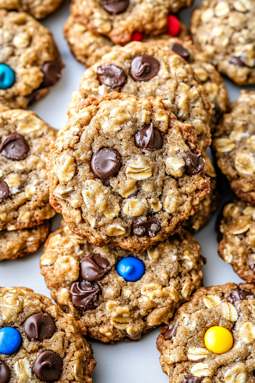 chewy oatmeal cookies