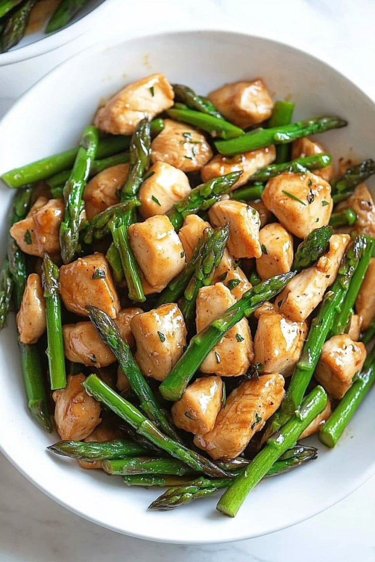 chicken asparagus stir fry