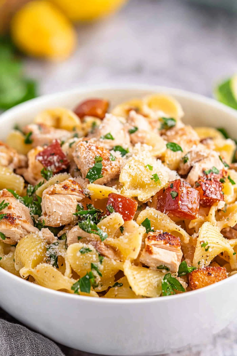 chicken pasta salad