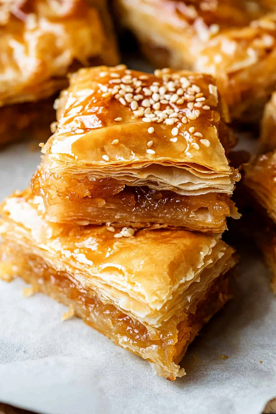 coconut baklava recipe