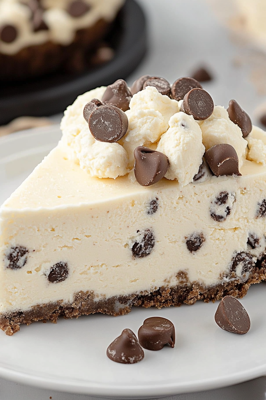cookie dough cheesecake