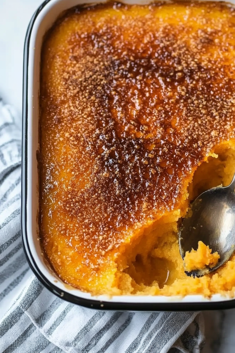 creme brulee sweet potatoes