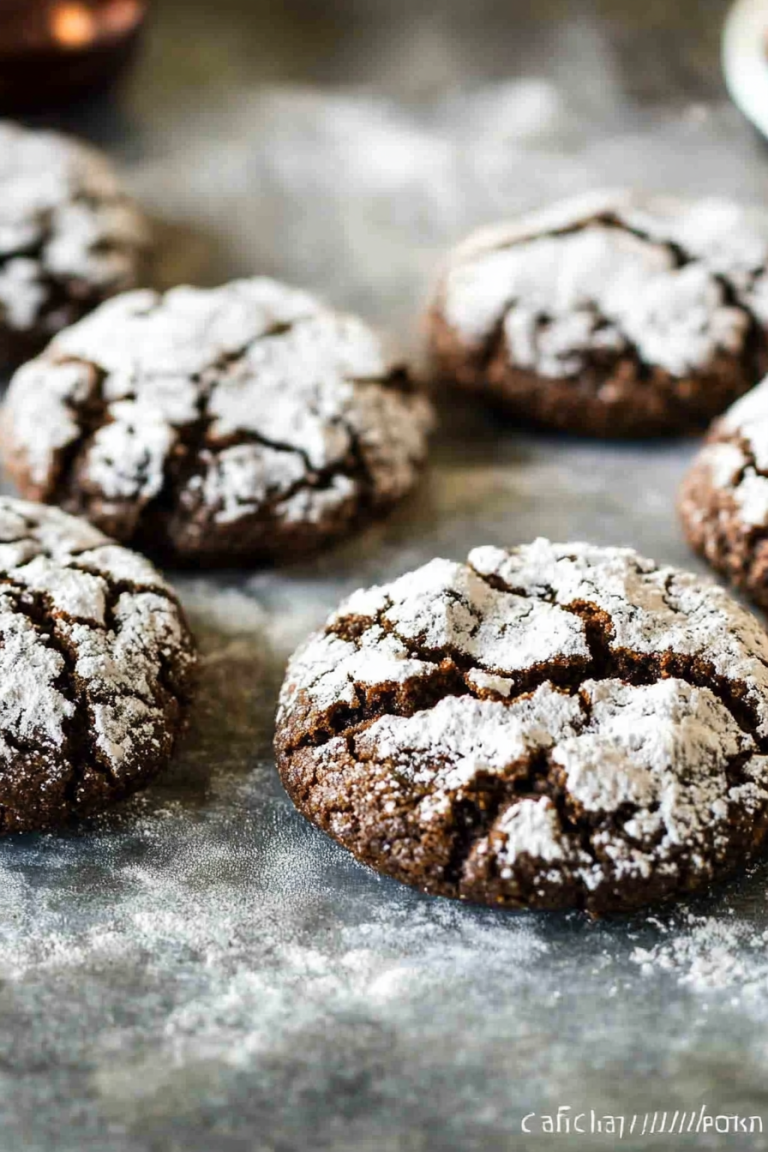 crinkle cookies