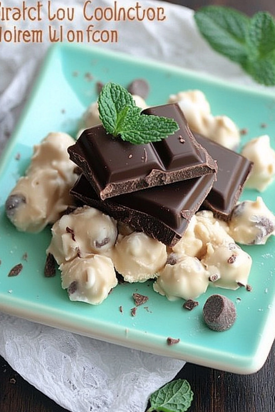 dark chocolate mint