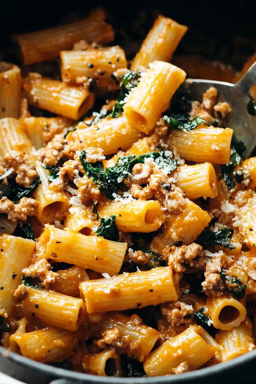 easy rigatoni dinner