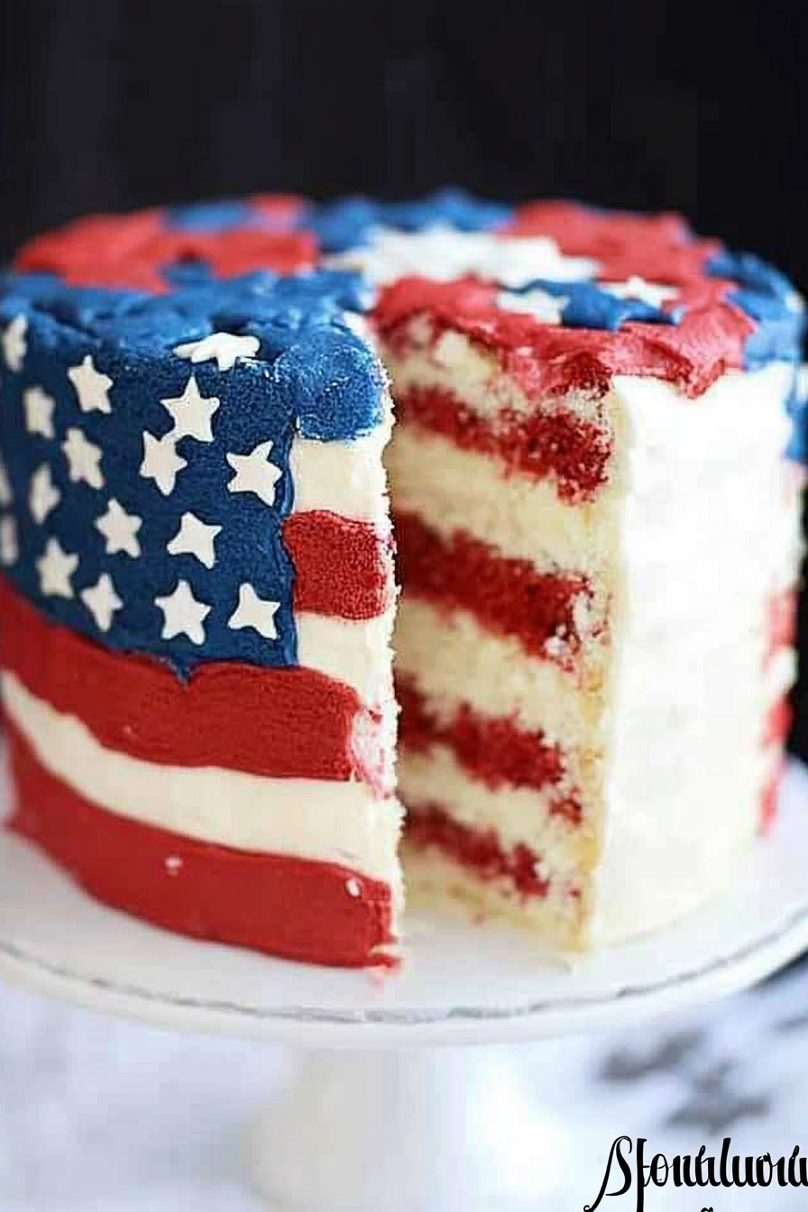 fourth of july cake