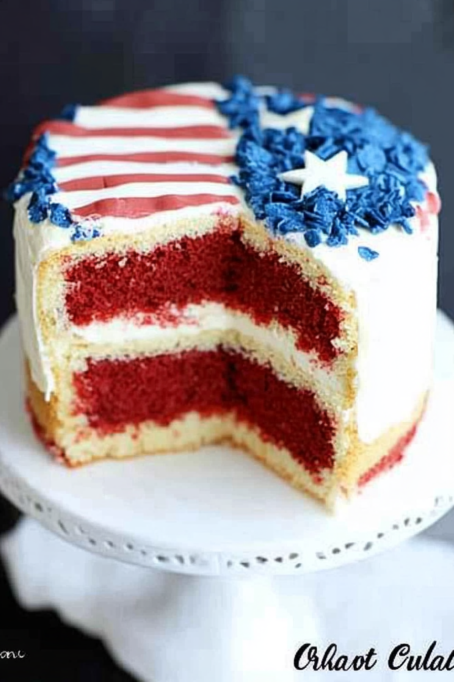 fourth of july cake
