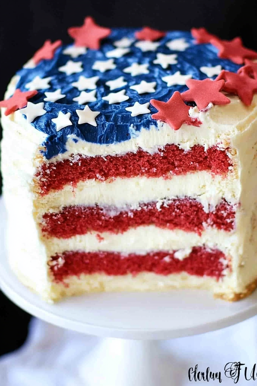 fourth of july cake