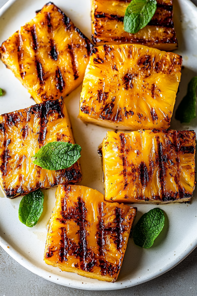 grilled pineapple