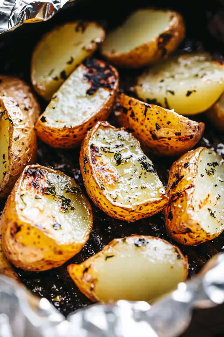 grilled potatoes