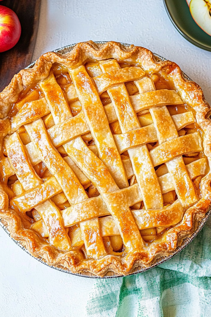 homemade apple pie