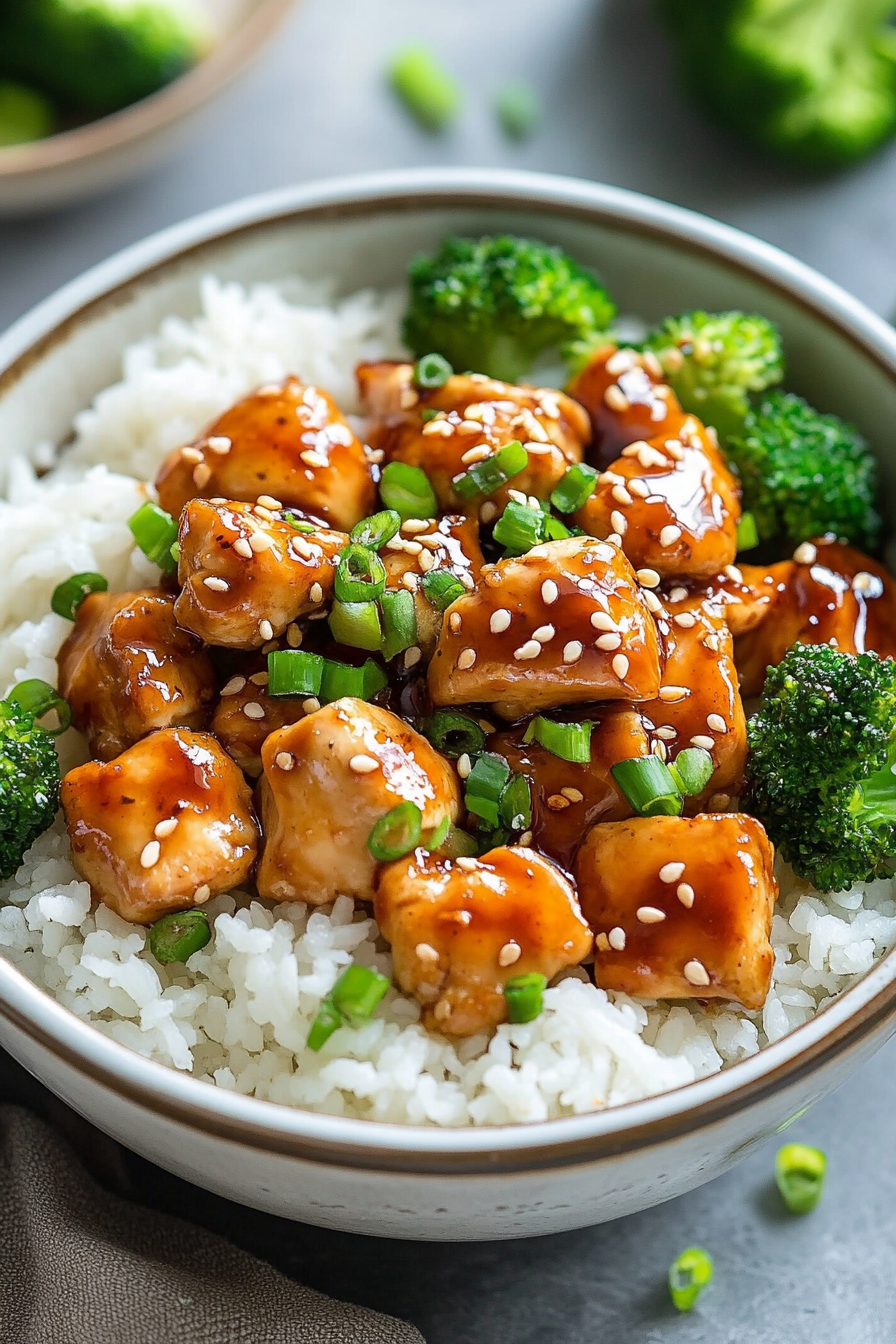 homemade teriyaki chicken