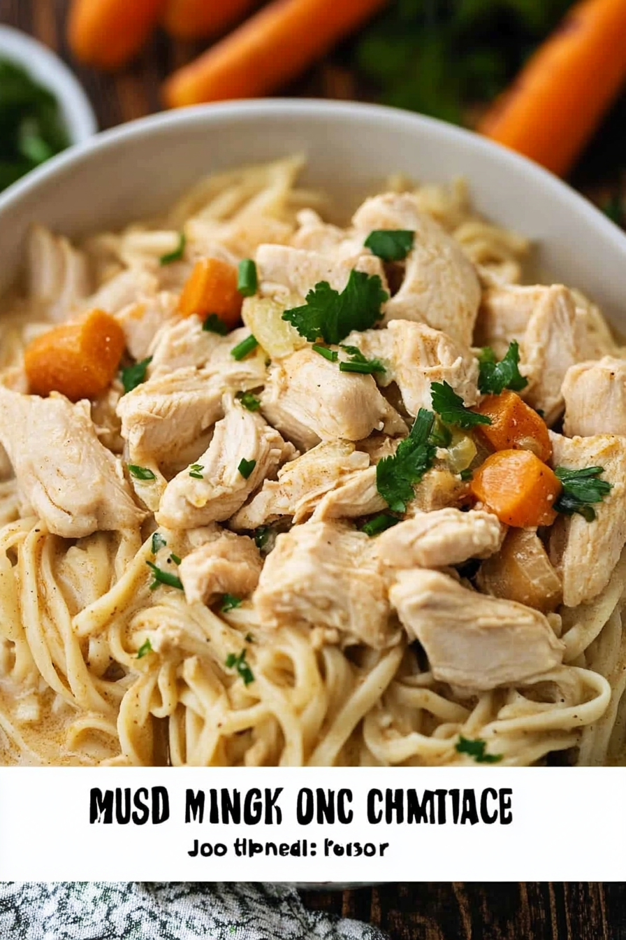 homestyle chicken noodles