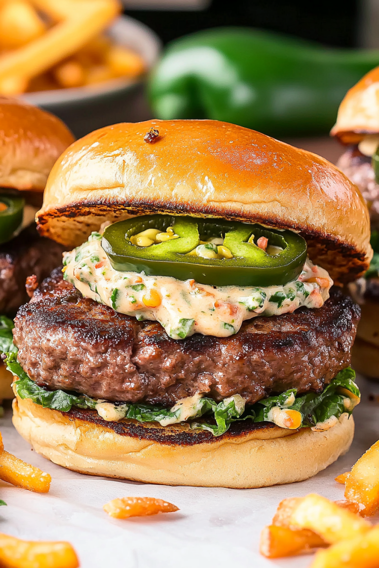 jalapeno cream cheese burgers