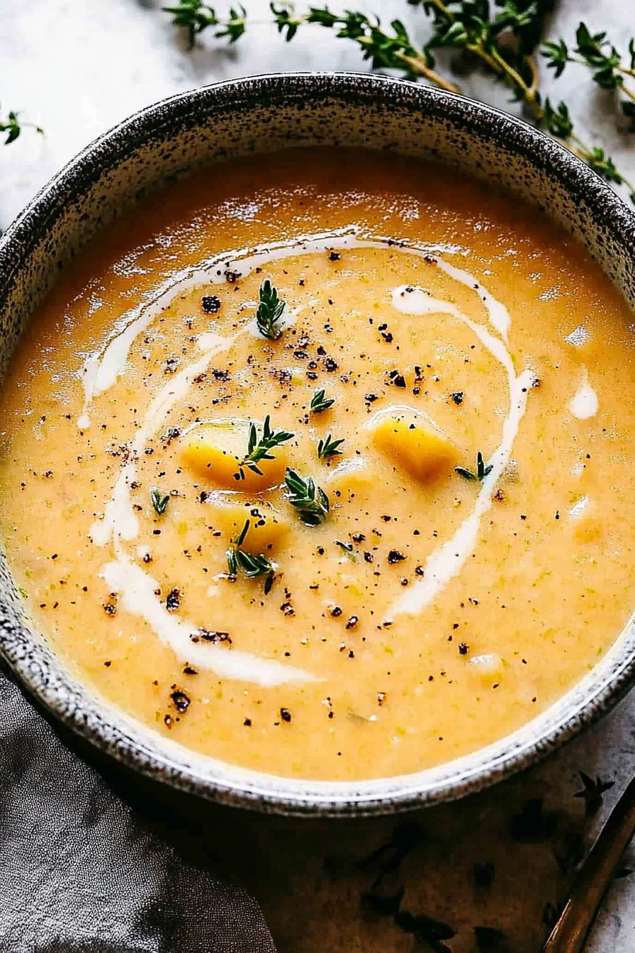 leek potato soup slow cooker