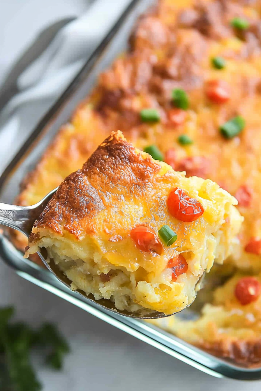 potato egg casserole