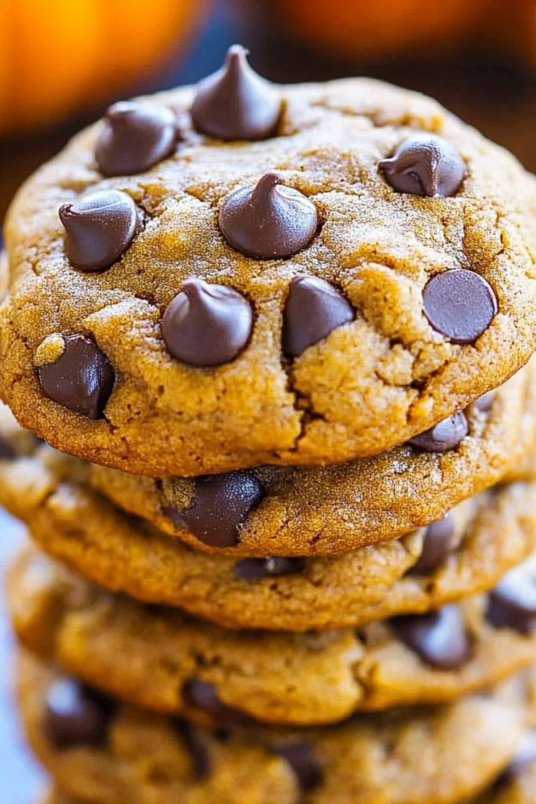 pumpkin chocolate chip cookies