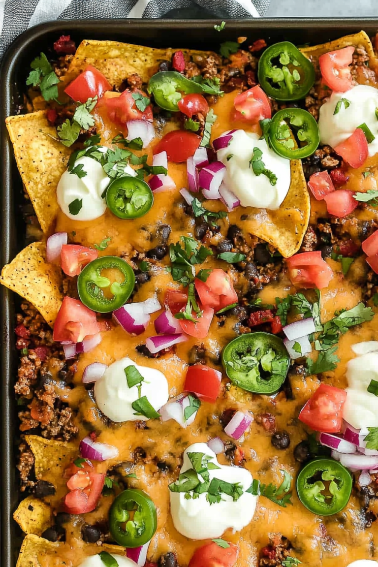 sheet pan nachos