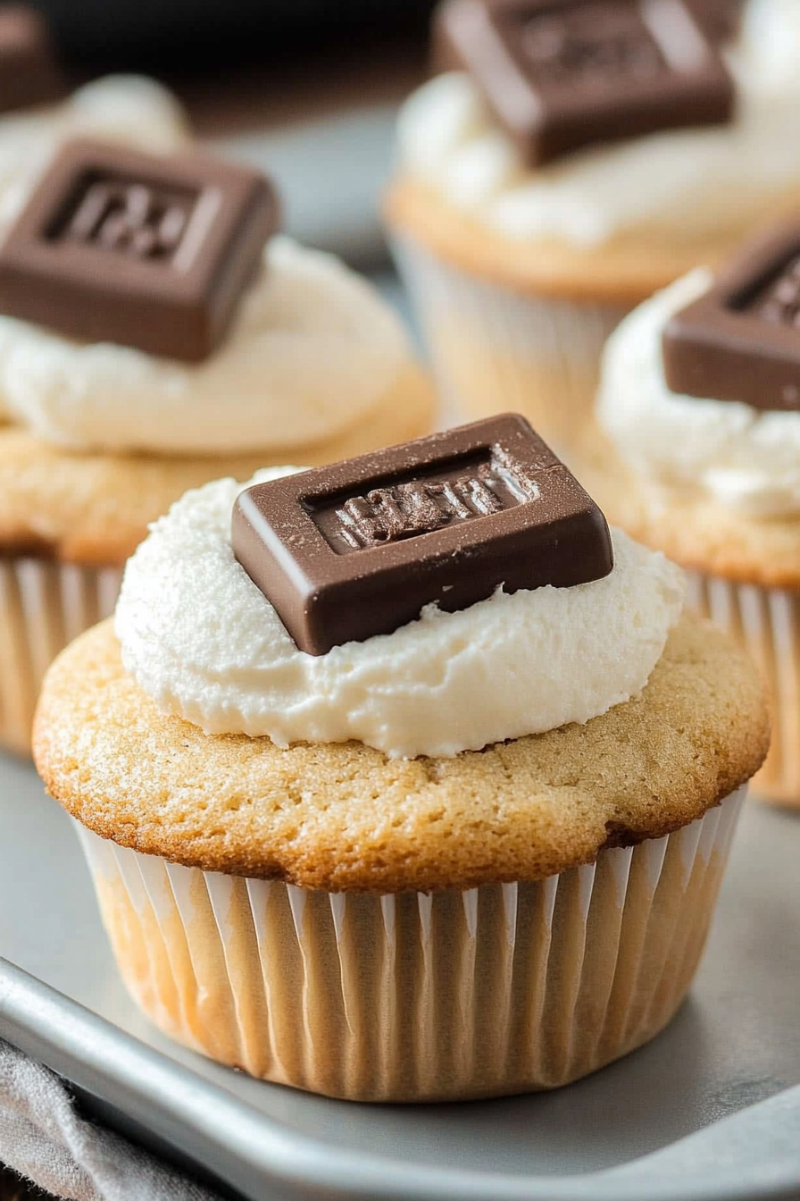 smores cupcakes dessert