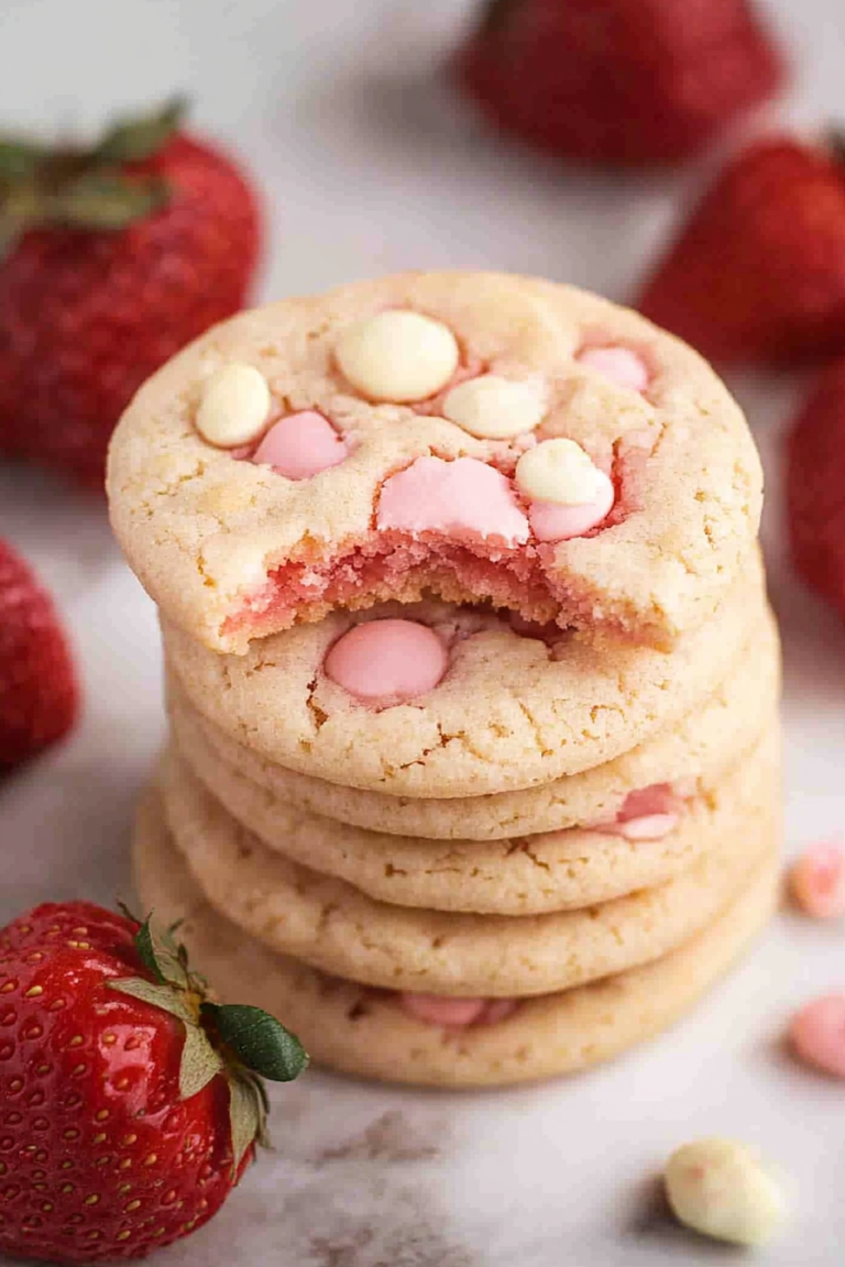 strawberry cookies