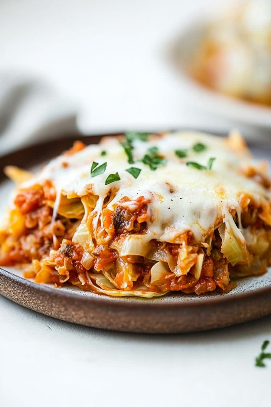 stuffed cabbage casserole