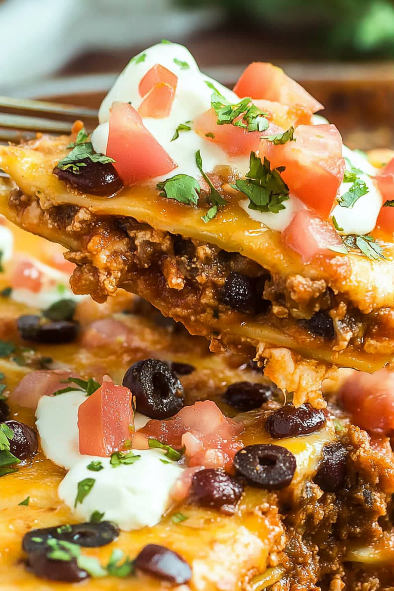 taco lasagna