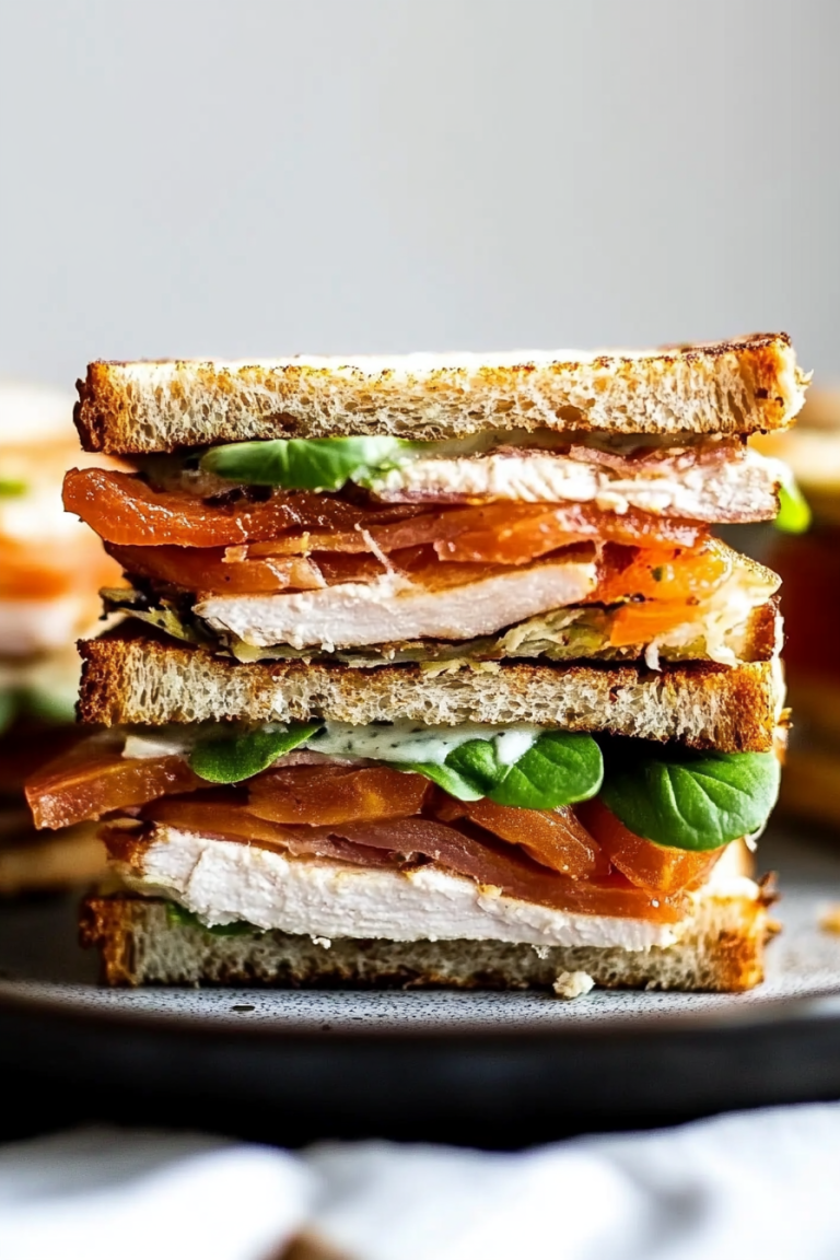 turkey club sandwich