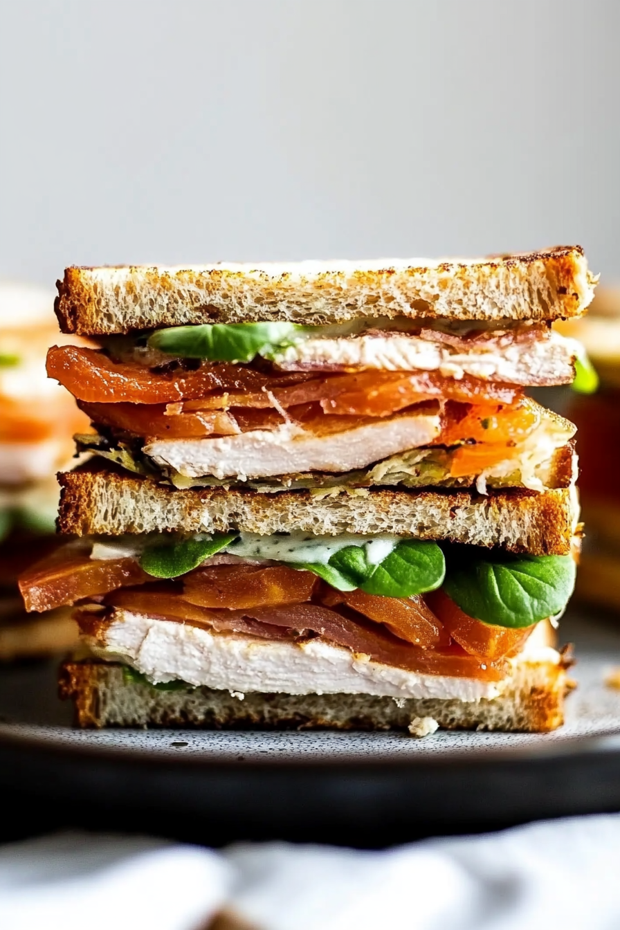 turkey club sandwich