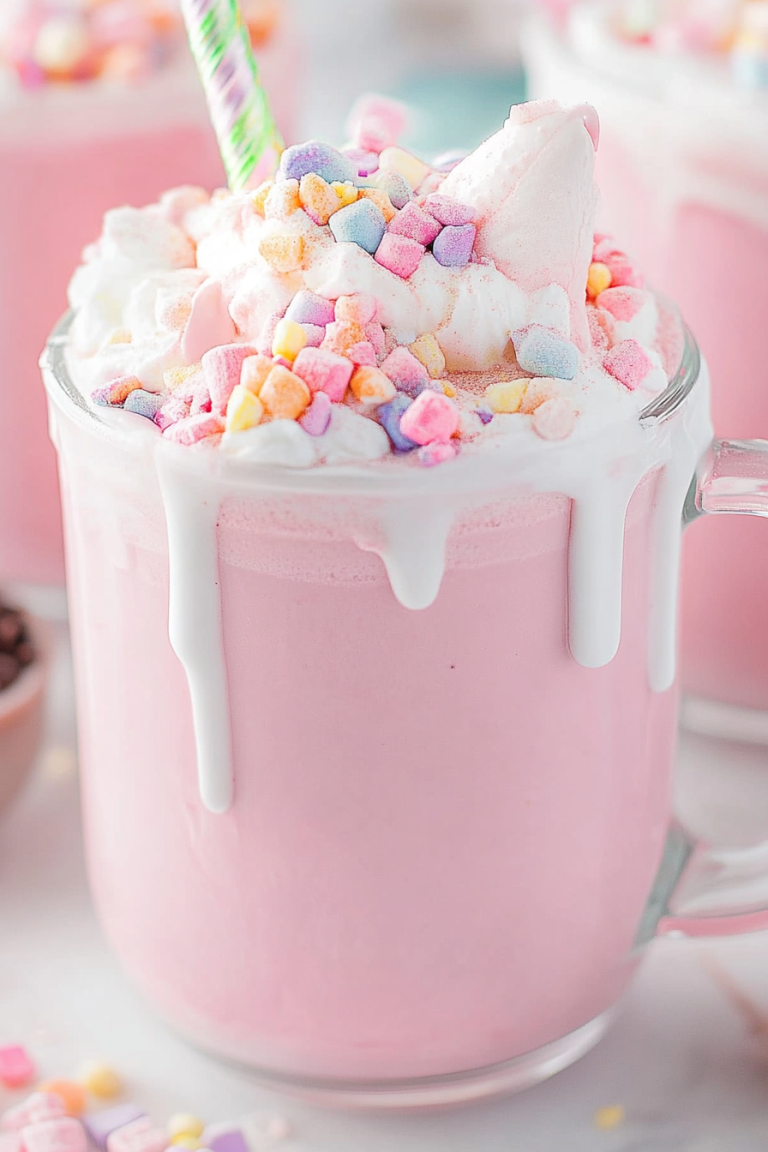 unicorn hot chocolate