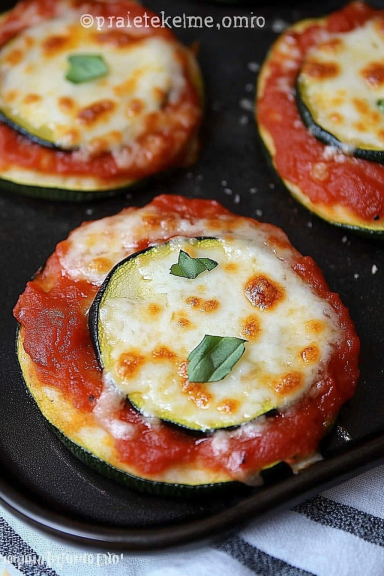 zucchini pizza bites