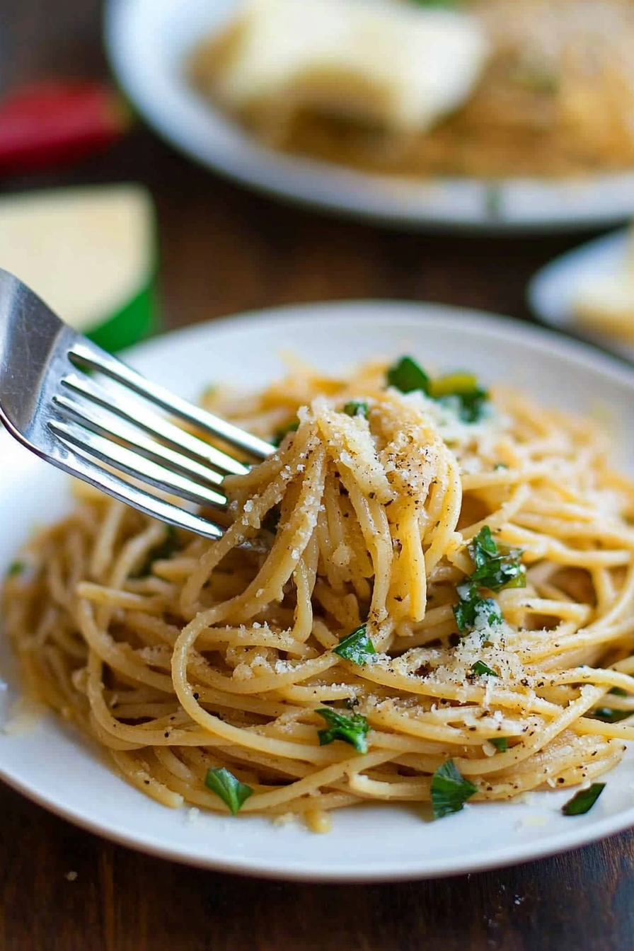 Garlic Butter Spaghetti