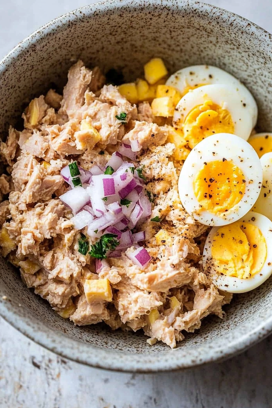 Tuna Egg Salad